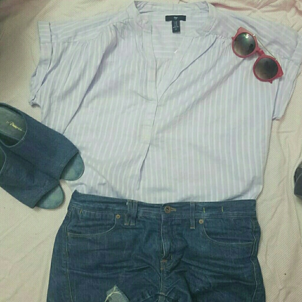 *NWT* Gap Factory Short Sleeve Boxy Top
